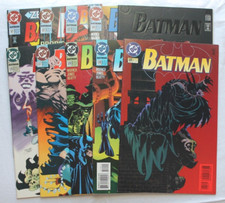 Batman 10 cómics #511-520 Dos caras, máscara negra, Batgirl DC Comics envío combinado