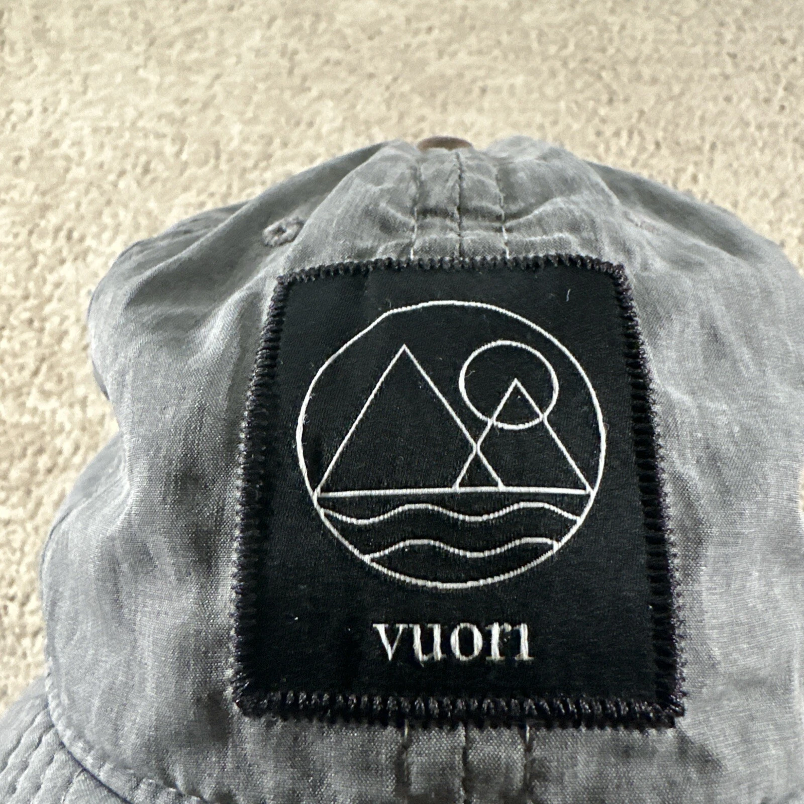 vuori hat cap adjustable strap performance athleisure 
