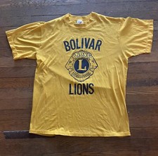 Vintage 1990s Bolivar New York Lions T-shirt