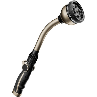 #ad Watering Wand Heavy Duty Metal Garden Hose Wand with 10 Spray Patterns 15 Inch $44.36