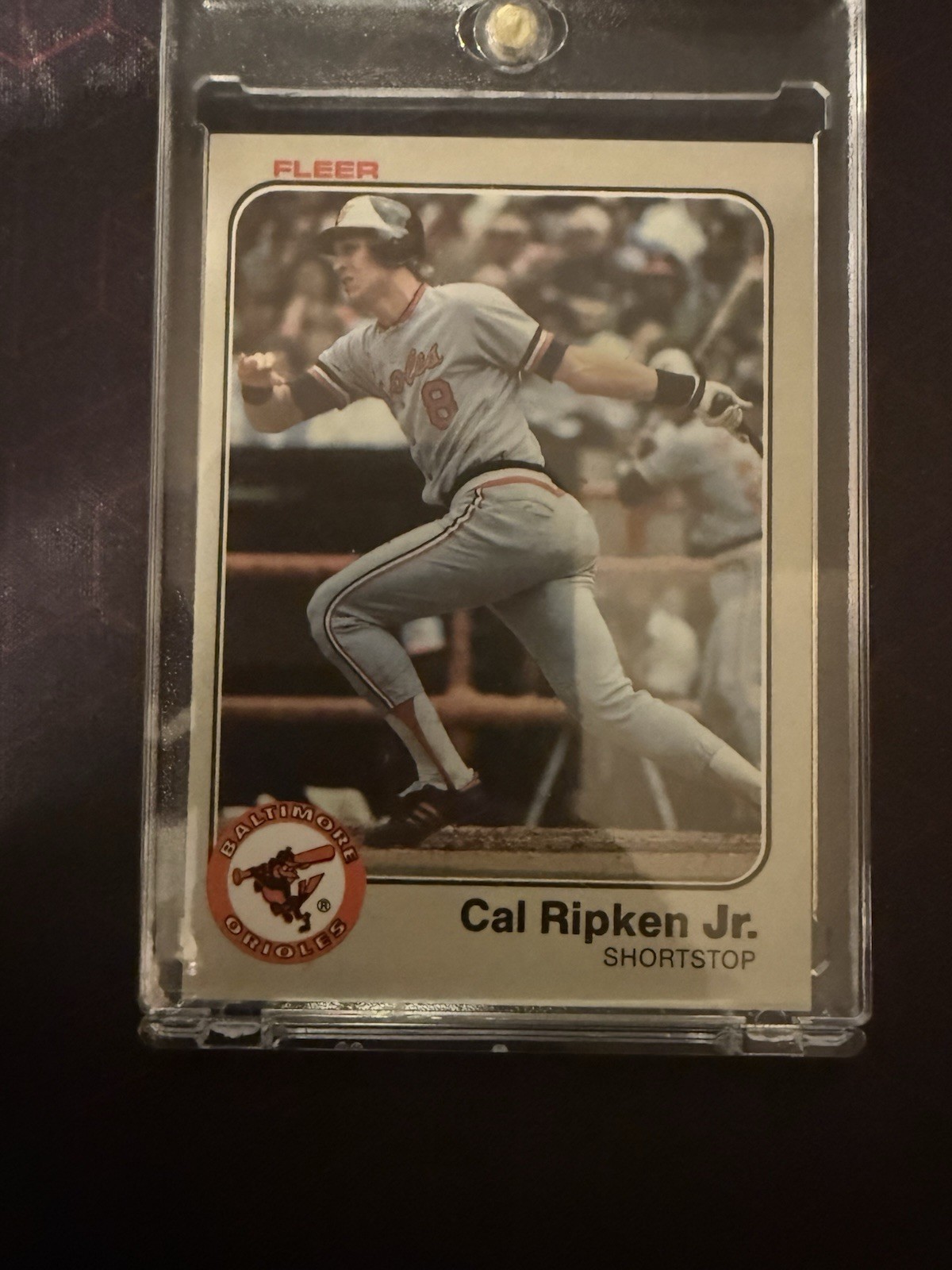 1983 Fleer Baseball Cal Ripken Jr. #70 Baltimore Orioles