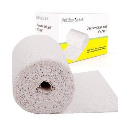 Falling in Art Plaster Cloth Rolls, 500gsm Strip, 4 Inch x 180 
