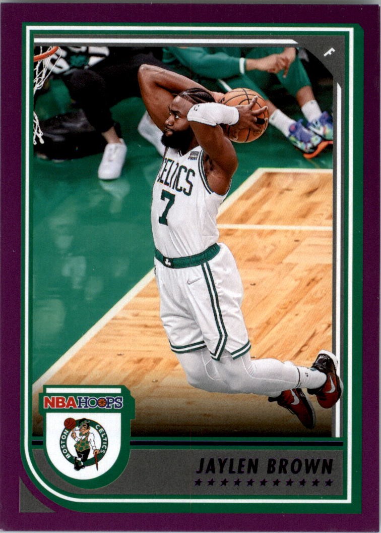 2022-23 Hoops Purple #2 Jaylen Brown - BSK