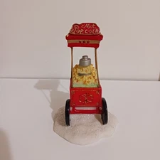 3.5" POPCORN POPPER CART CHRISTMAS VILLAGE HOUSE ACCESSORY