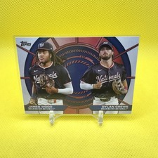 2025 Topps Series 2 James Wood Dylan Crews Dynamic Duos #DD-6 Nationals