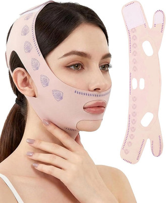Polyester V-Form Gesichtsmaske, Doppelkinn Lifting Band, Straffende Gesichtsmask