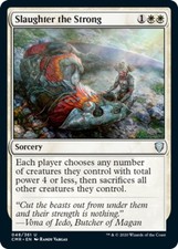 x1 Slaughter the Strong - Commander Legends - NM - MTG