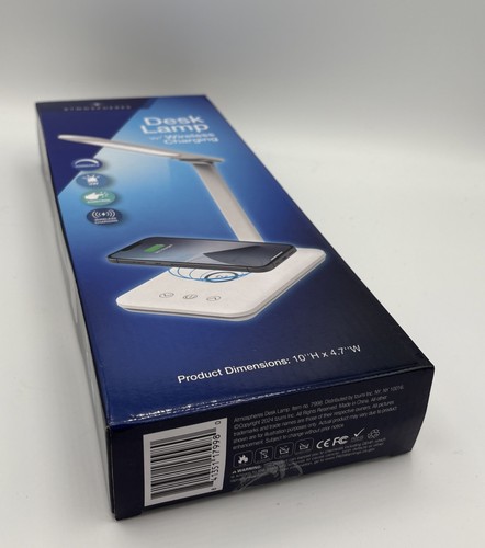 Atmospheres Schreibtischlampe mit kabelloser Ladestation & dimmbarer LED 3 Beleuchtungsmodi - Bild 6 von 6