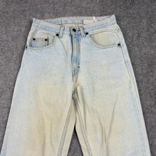 Sonoma Jeans Mens 27x30 Vintage 90s Light Wash Made in USA Student Fit Denim