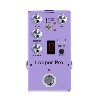 Programmierbares Looper Pedal für ROWIN Pro mit Reverb Chorus Delay Funktionen