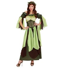 Widmann Mother Nature Dress, Headpiece S Green