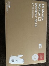 LG 27 U411A-B 27 Inch Full HD 1920 X 1080 IPS Computer Monitor, 120HZ New   