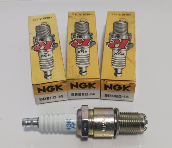 3X GENUINE NGK SPARK PLUGS 2329 BR8EQ-14 fit 81-85 Mazda RX-7  FREE SHIPPING