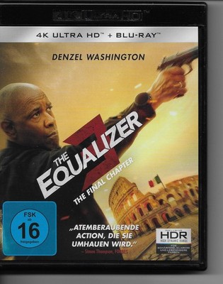 The Equalizer - The Final Chapter - 4K UHD + BluRay - FSK16 -ca. 109min- deutsch