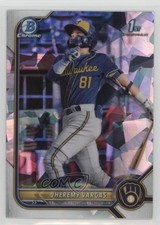 2022 Bowman Chrome Prospects Atomic Refractor Jheremy Vargas #BCP-144 2k3