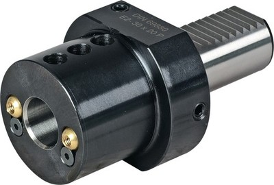 Werkzeughalter E2 DIN 69880 Spann-Ø 25 mm VDI30 passend zu Bohrstangen TECWERK