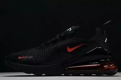 NIKE AIR MAX 270 black red Men s Running Shoes