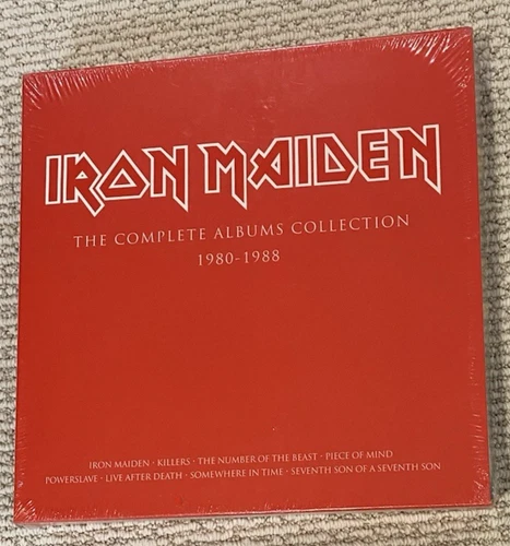 IRON MAIDEN Complete Albums Collection 8LP Box Set Sealed INCLUDES ALL 8 ALBUMS