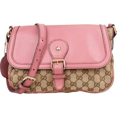 Gucci Monogram GG Sukey Messenger Crossbody Bag Tasche