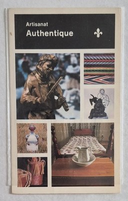 Postcard....Artisanat Authentique of Quebec in Canada, Chrome, 4x6