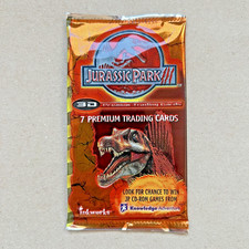 Jurassic Park III 3D (2001) Trading Cards Boo...