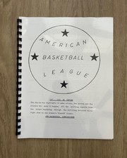 1961-1962 ABL media guide reprint / American Basketball League / Cox / Hawkins