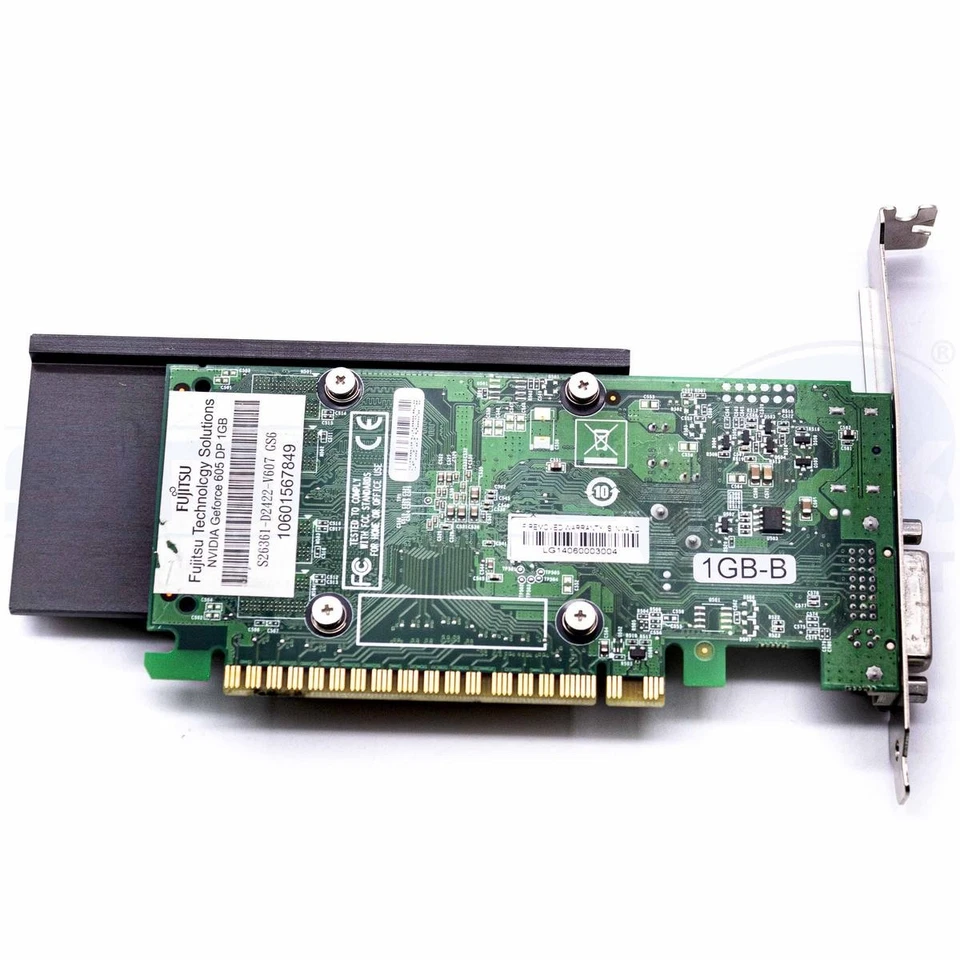 Nvidia Geforce 605 Dp 1Gb Gddr3 Displayport Dvi 24+5 Reacondicionado Foto 4 de 4