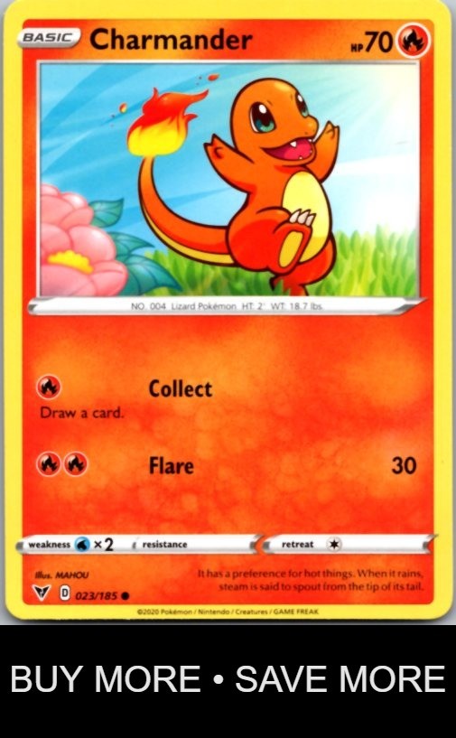 Charmander 023/185 Vivid Voltage MAHOU