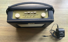 Roberts R550 AM / FM Radio inkl. orig Netzgerät alles funktioniert in dunkelblau