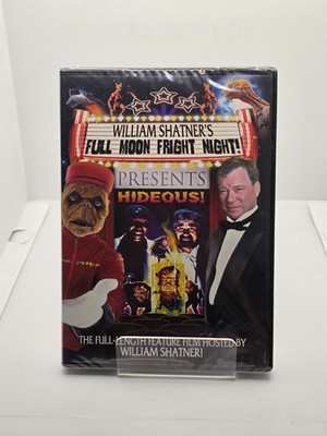 William Shatner's Full Moon Fright Night Presents : Hideous DVD Brand New Sealed