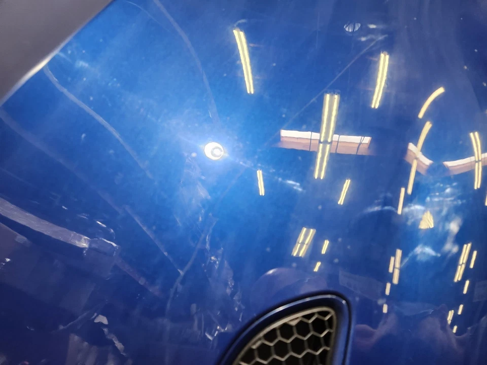 ✅ 08-13 OEM BMW E92 E93 M3 cupé convertible capó panel azul 381 * Foto 4 de 4