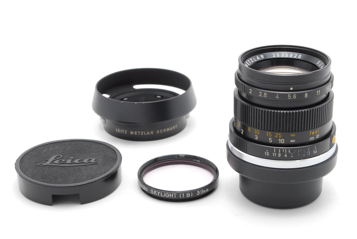 【美品】Leica SUMMICRON-M 50mm f2 3rd Leica Summicron-M 50mm F2 Summicron 3rd Generation 648621 | eBay