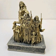 Harry Potter Wizarding Trunk Ministry Of Magic Welcome Statue Figurine Golden