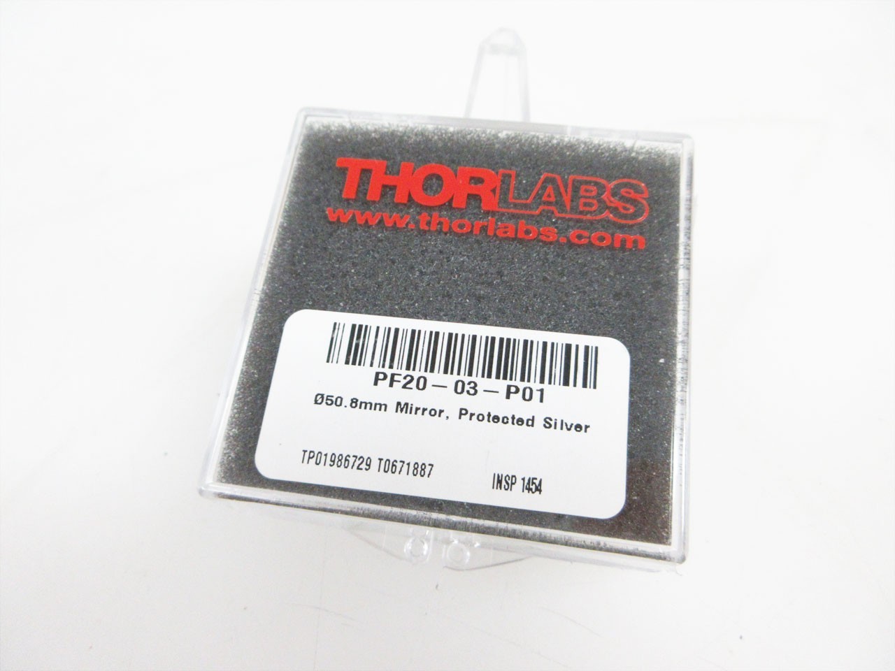 THORLABS PF20-03-P01 2" PROTECTED SILVER MIRROR