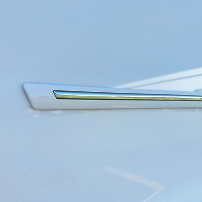 For: Toyota Avalon 13-18 Painted Body Side Moldings w/ Chrome Inserts #CF-AVA13