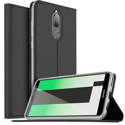 Flip Case Für Huawei Mate 10 Lite Schutz Hülle Handy Tasche Klapphülle Slim Etui