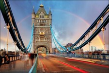 Fotomurale VINILE XXL CARTA DA PARATI London Tower Bridge 790