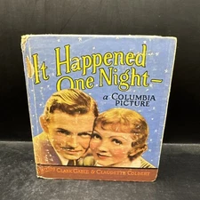 1935 It Happened One Night Saalfield Better/Big Little Book CLARK GABLE, (BLB7)