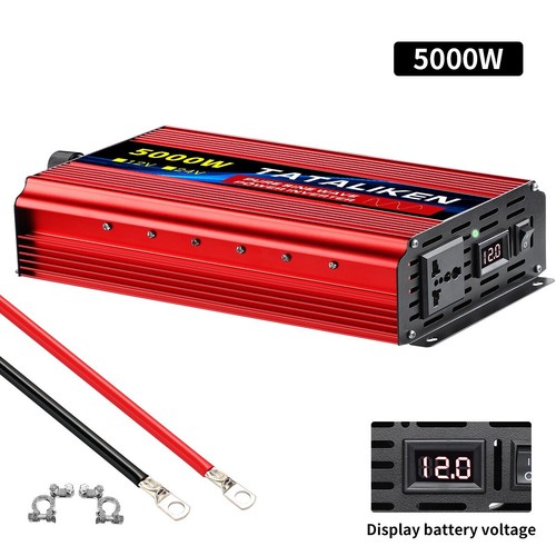 Pure Sine Wave 2200W 3000W Car Power Inverter DC 12V to AC 220V 50HZ - Picture 15 of 22
