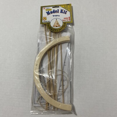 Darice Wood Model Kit Tepee