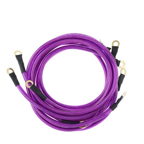 Car Engine Regulated Rectifier Earth Cable Wire Improve Power Ground Cord 5Point - Picture 5 of 8