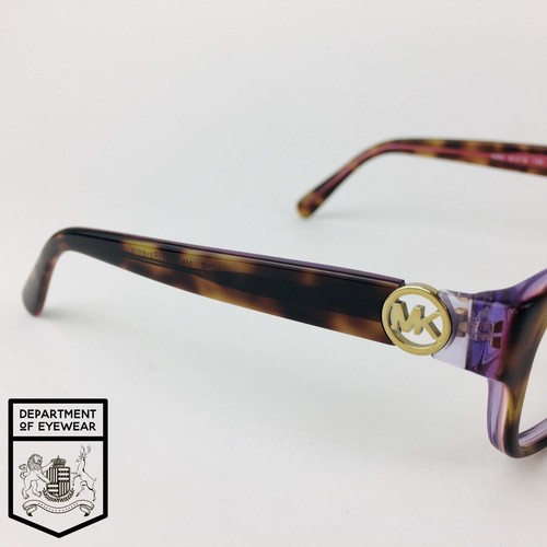 MICHAEL KORS eyeglasses TORTOISE RECTANGLE glasses frame MOD: MK8001 (RAVENNA) - Picture 3 of 10
