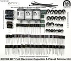 Revox B77 Mk1 & Mk2 universal tape recorder capacitor & preset pot upgrade kit