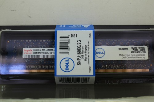 HMT125U7TFR8C-H9 Hynix Dell SNPJ160CC/2G 1GB 2Rx8 PC3-10600E-9-10-E0 RAM - Picture 2 of 2