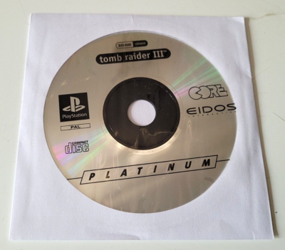 Tomb Raider platinum Sony Playstation PS1 PAL - Jeux vidéo