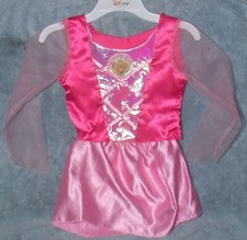 Princess Aurora Sleeping Beauty Disney Dress Up Costume Fits Size 4 to 8 Pink