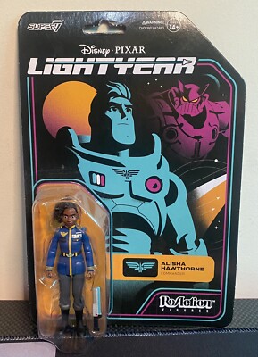 Disney and Pixar's Lightyear Reaction Figure - Alisha Hawthorne Super 7 New