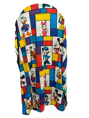 Vintage Reversible Disney Mickey/Bugs Life Twin Duvet Cover