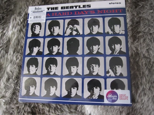 The Beatles - A Hard Day's Night - 2024 12" White Vinyl LP (Album) NAD Reissue.