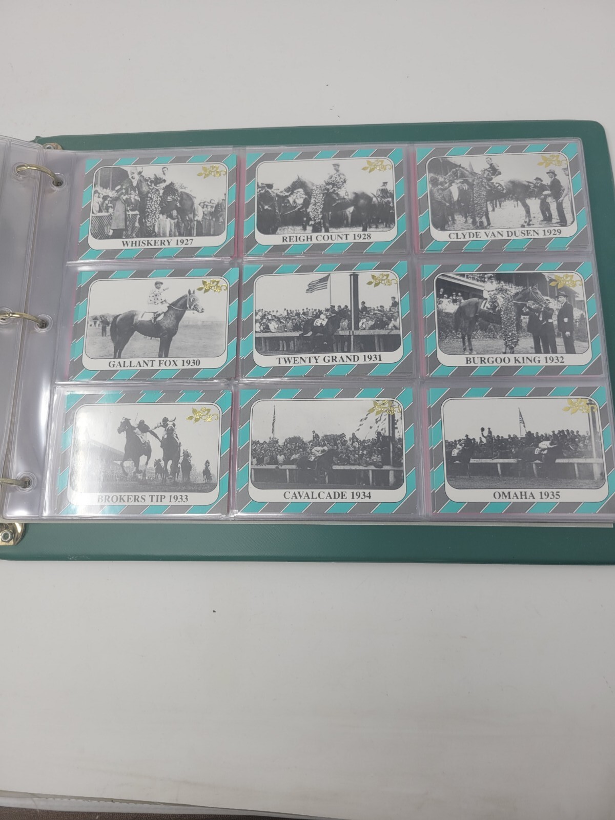 1990 Horse Star Cards Kentucky Derby Run For The Roses Limited Factory